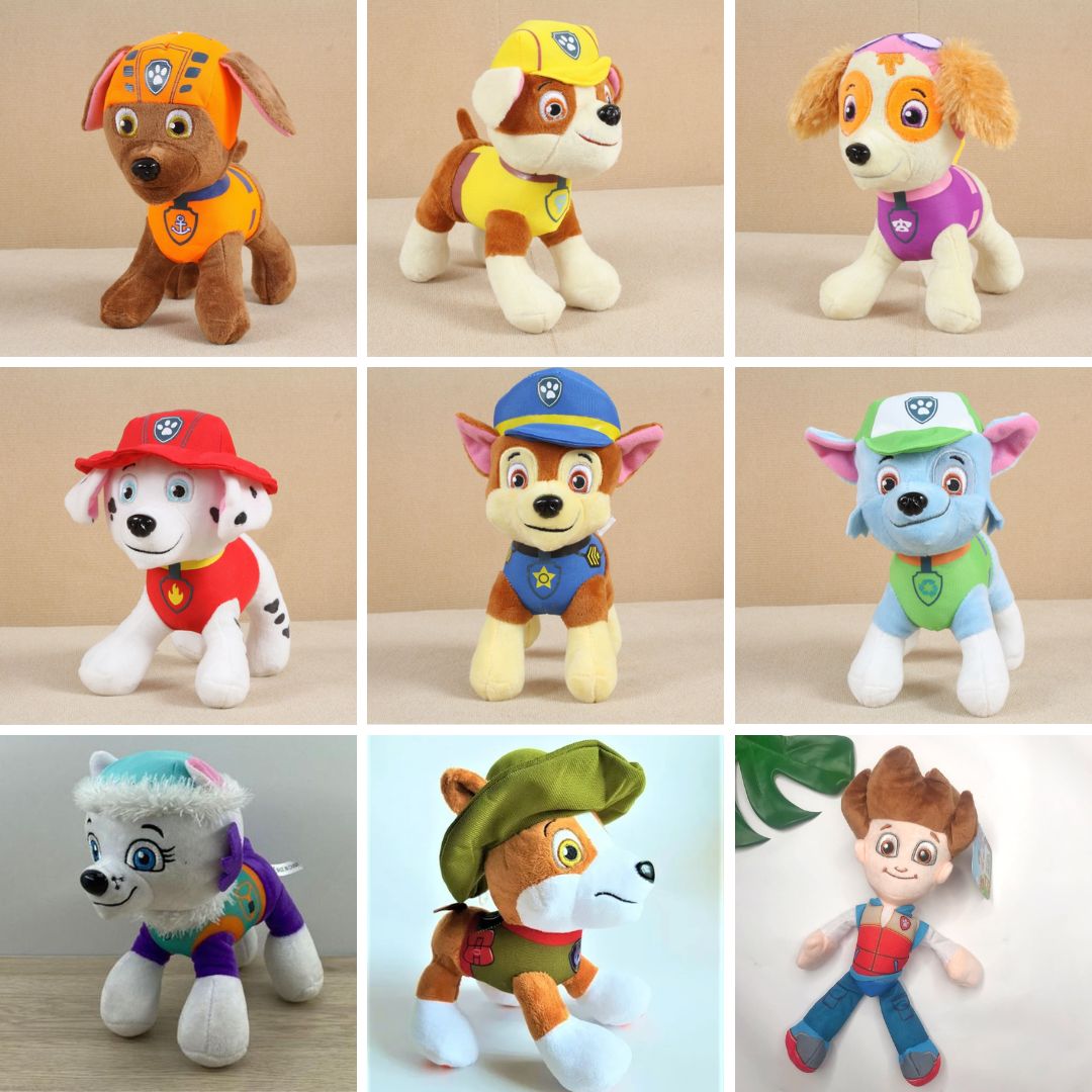 Plisane igracke patrolne sape Plisane igracke patrolne sape