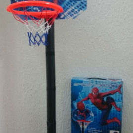 Veliki Spiderman koš na postolju 93 cm + lopta