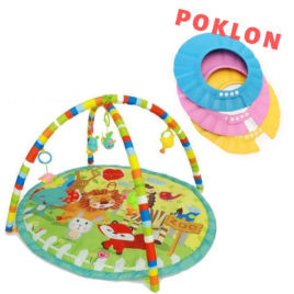 Bebi podloga za igru Zoo vrt + POKLON kapica