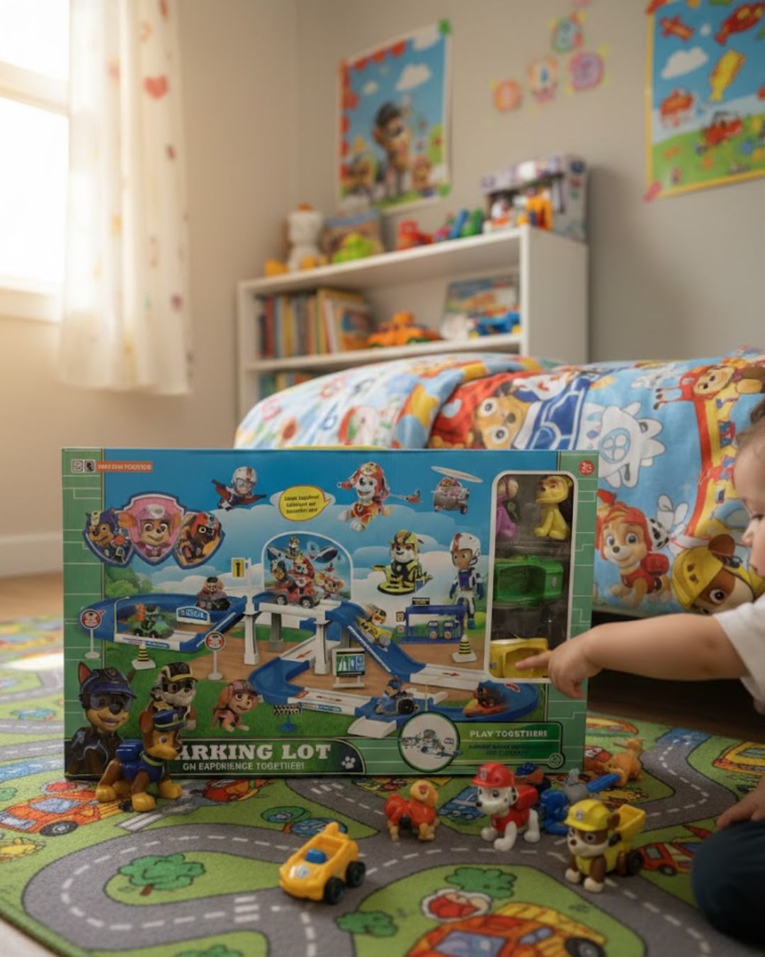Paw patrol garaza sa dva vozila Paw patrol garaza sa dva vozila