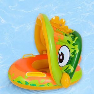 Baby Float Zaba – Šlauf dubak sa zaštitom od sunca