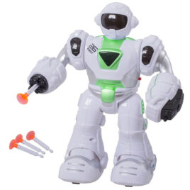 Robot na baterije ( svetlo + zvuk)