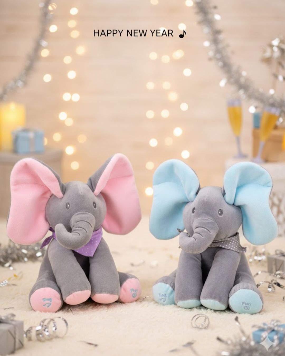 plisani muzicki Slon plisani muzicki Slon