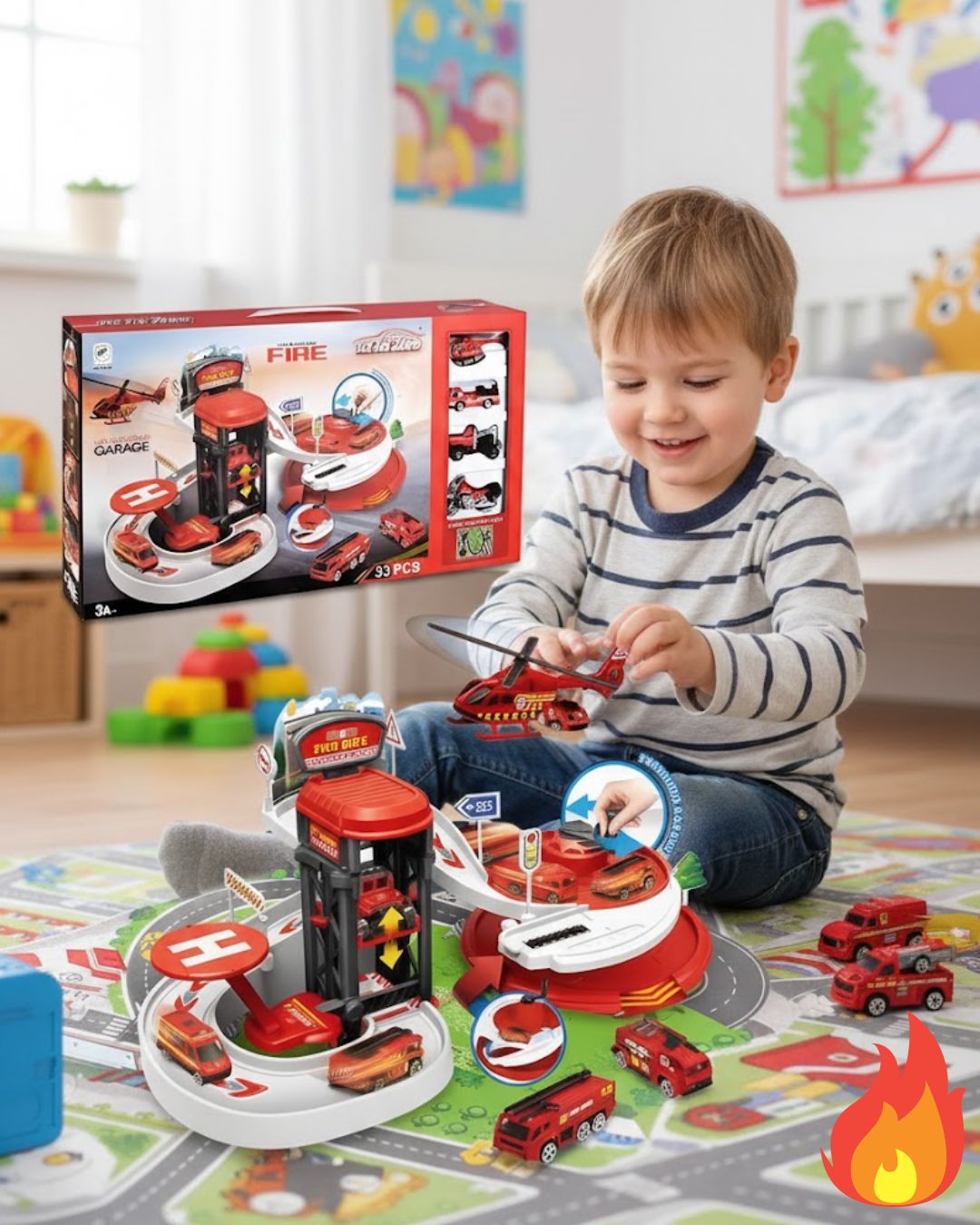 Velika Vatrogasna stanica garaža Velika Vatrogasna stanica garaža