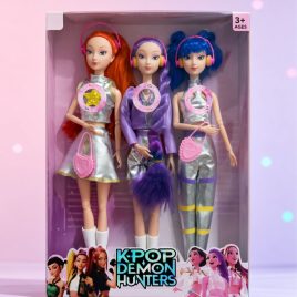 K-Pop modne lutke Set od 3 lutke
